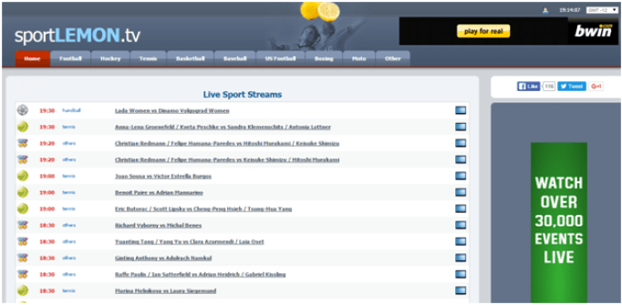 best free sports streaming sites