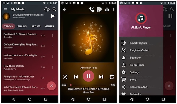 best free music players for android