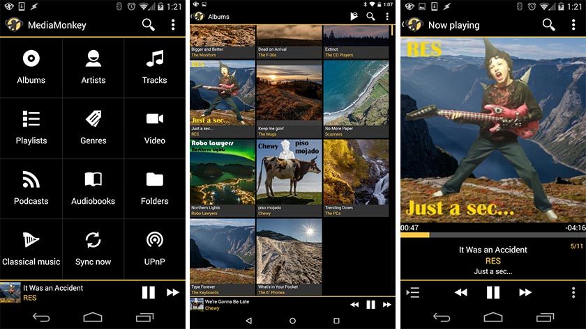 best free music players for android