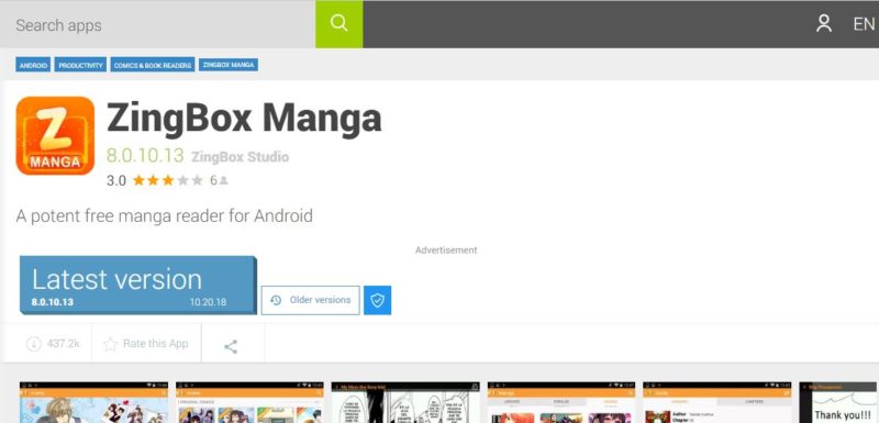 manga websites