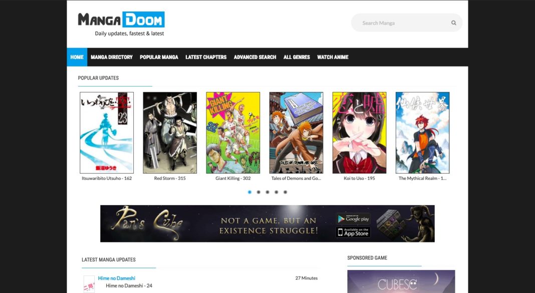 manga websites free