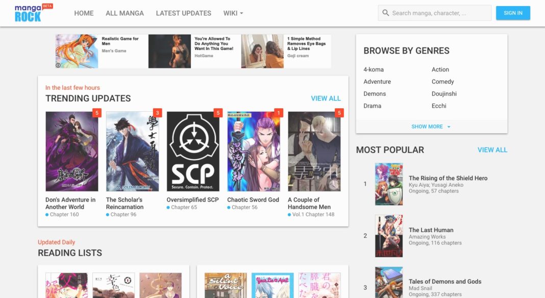 Site De Manga En Ligne