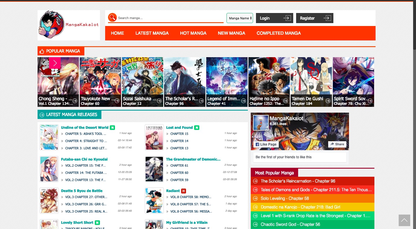 manga websites