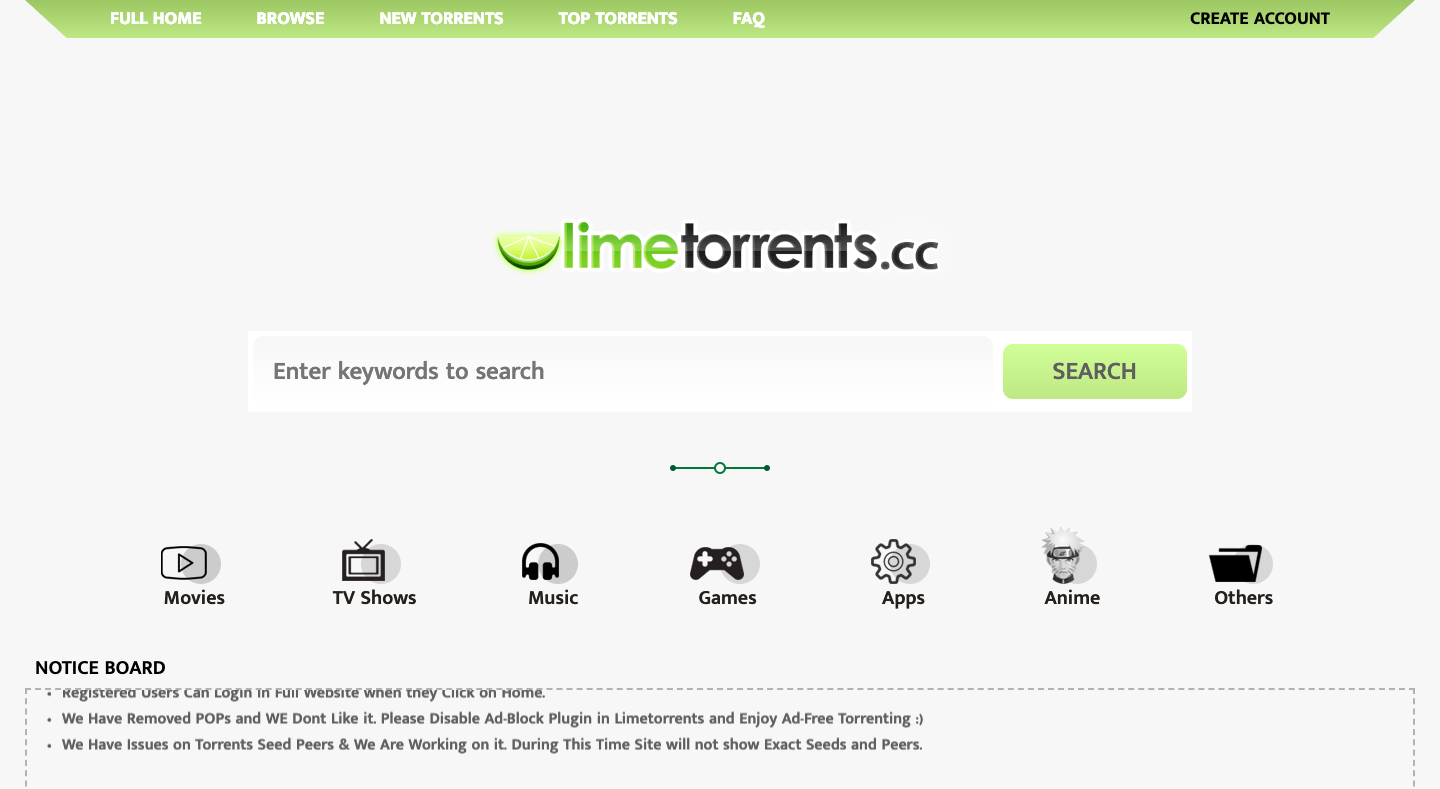 limetorrents proxy