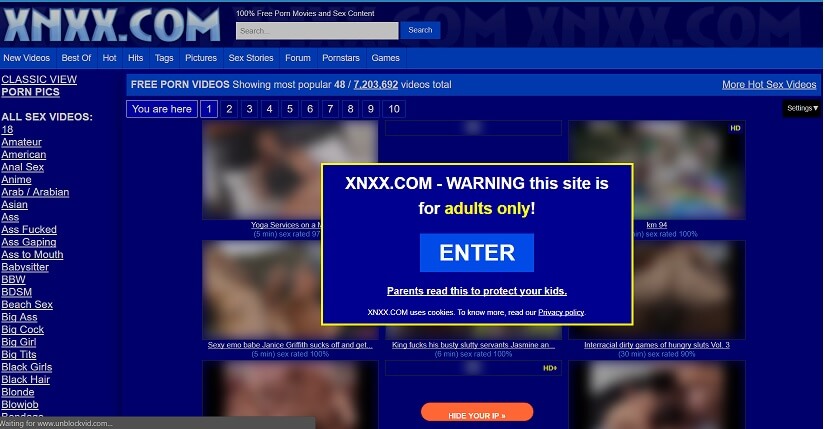 Xnxxx Blue Picture - XNXX Proxy 2020: 10+ *NEW* Proxy/Mirrors to unblock xnxx.com