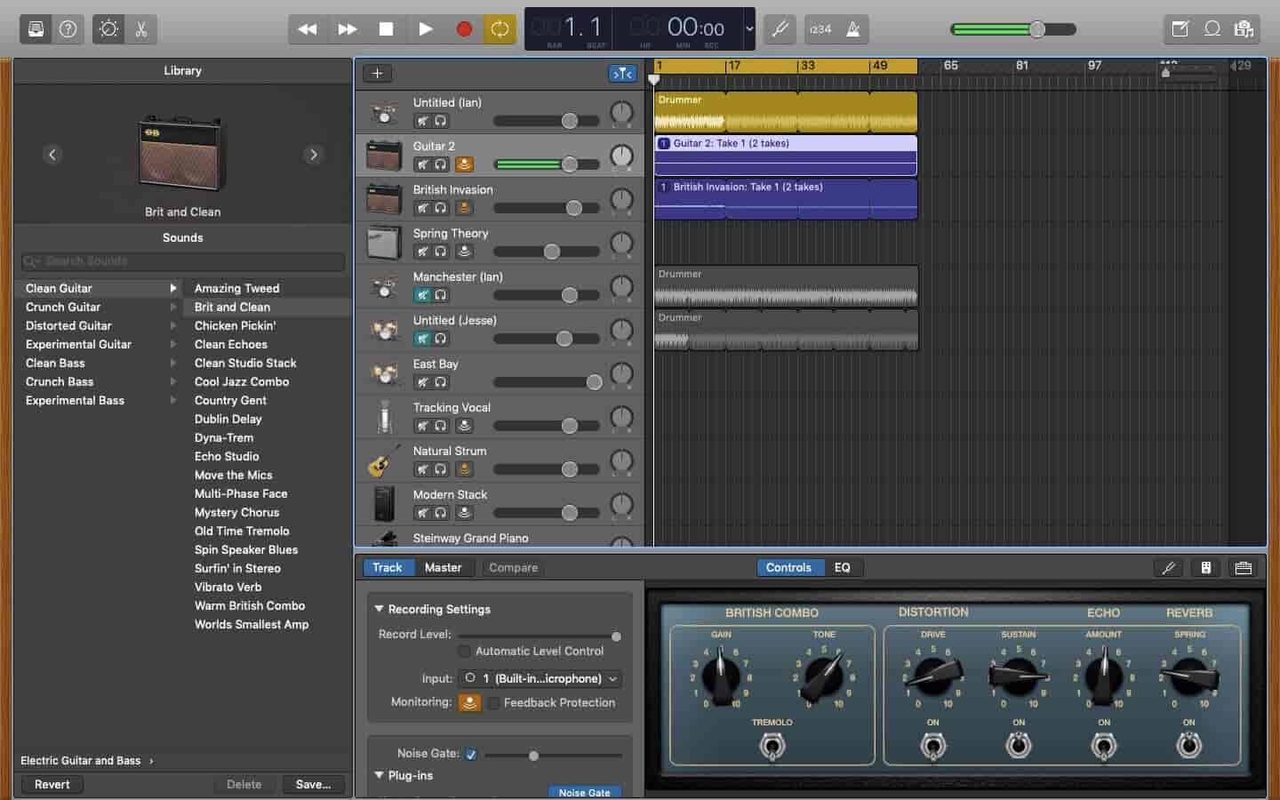 garageband daw