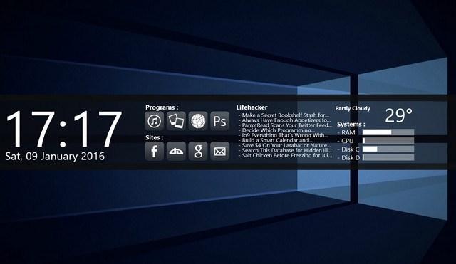 best rainmeter skins