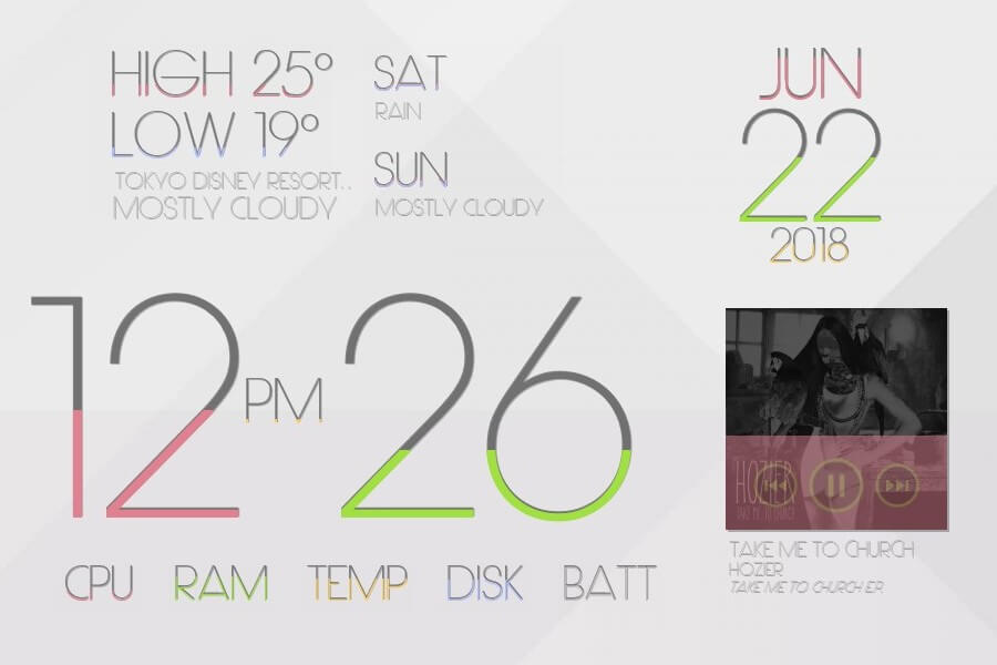 best rainmeter themes