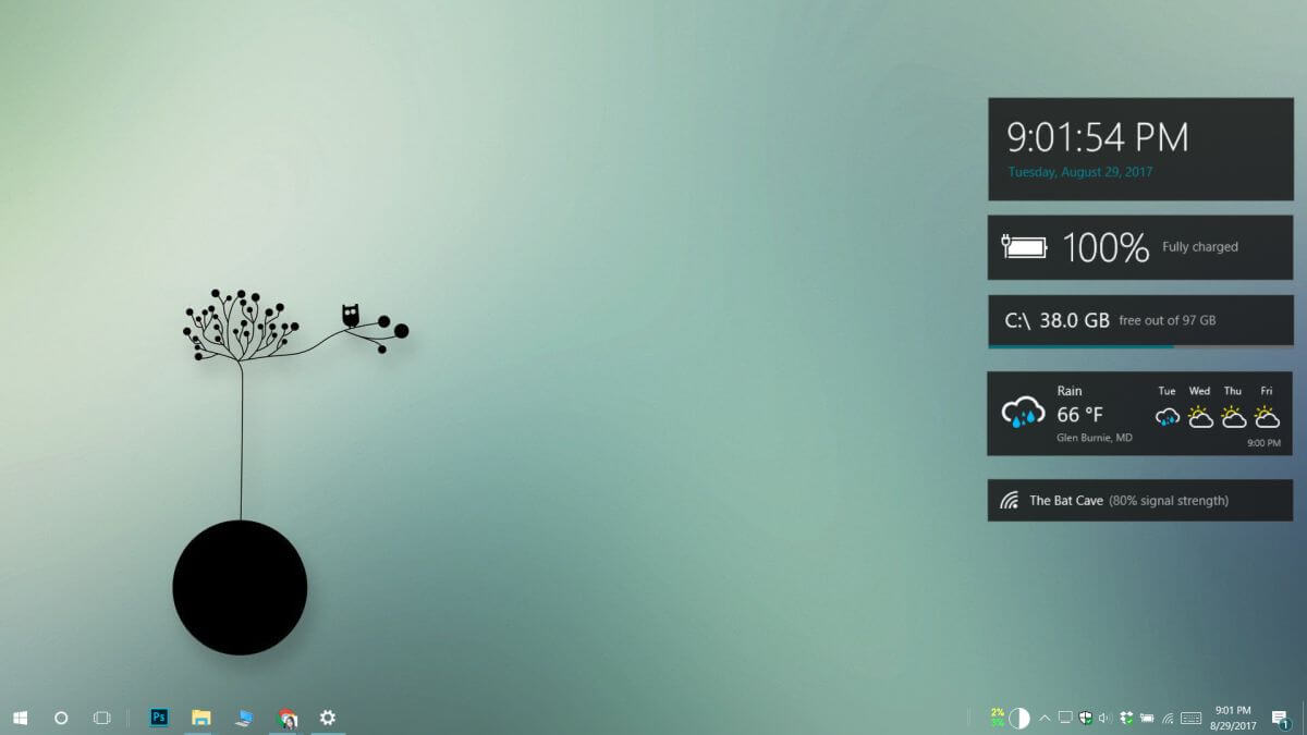 best rainmeter themes