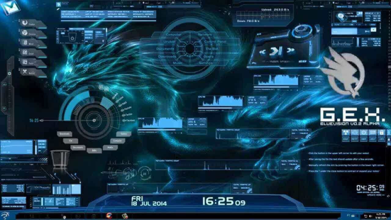 rainmeter skins rar downloads