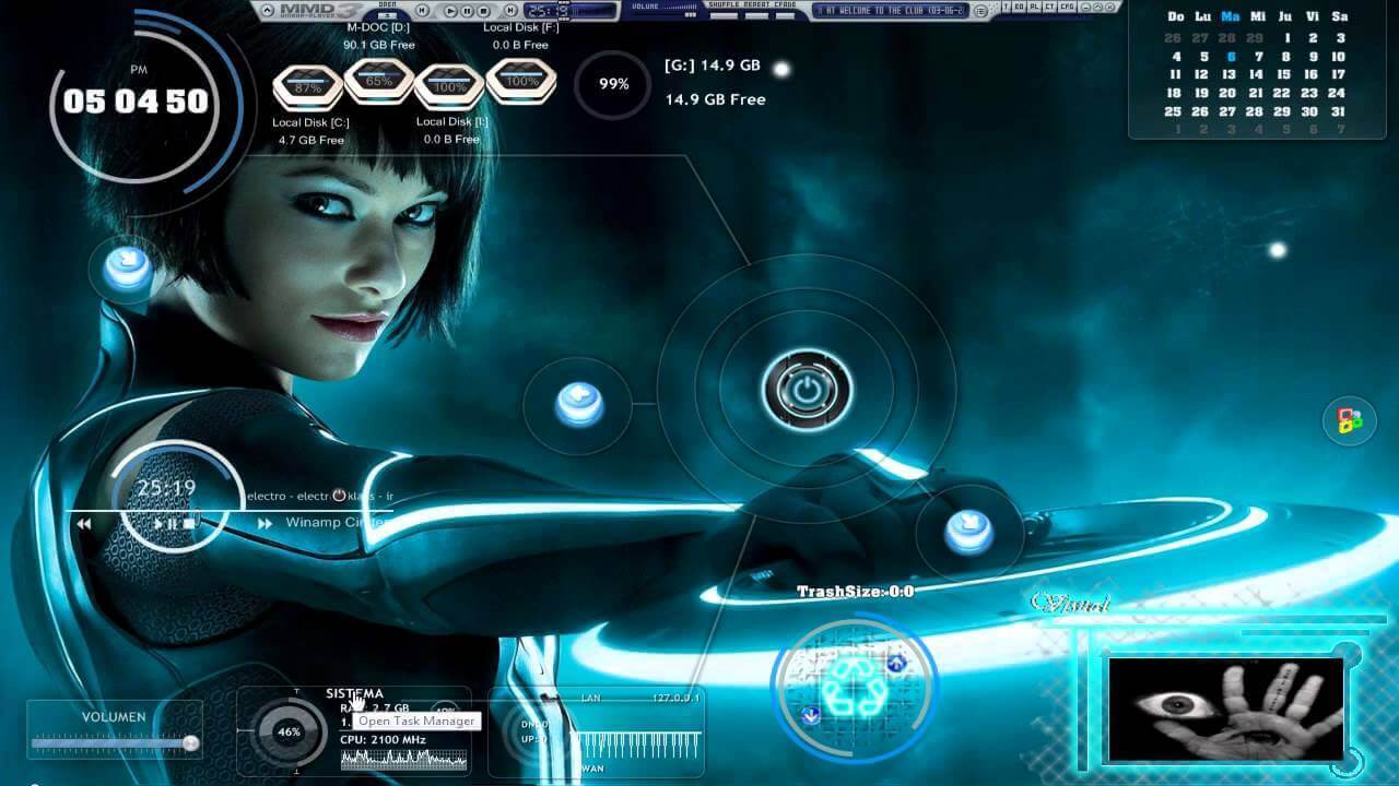 best rainmeter skins