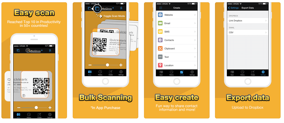 barcode scanner apps