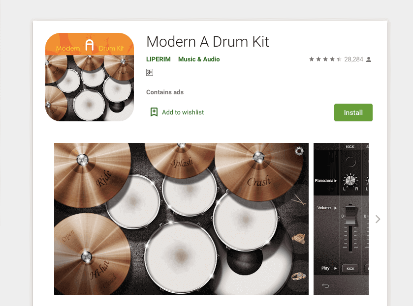 percussion studio app